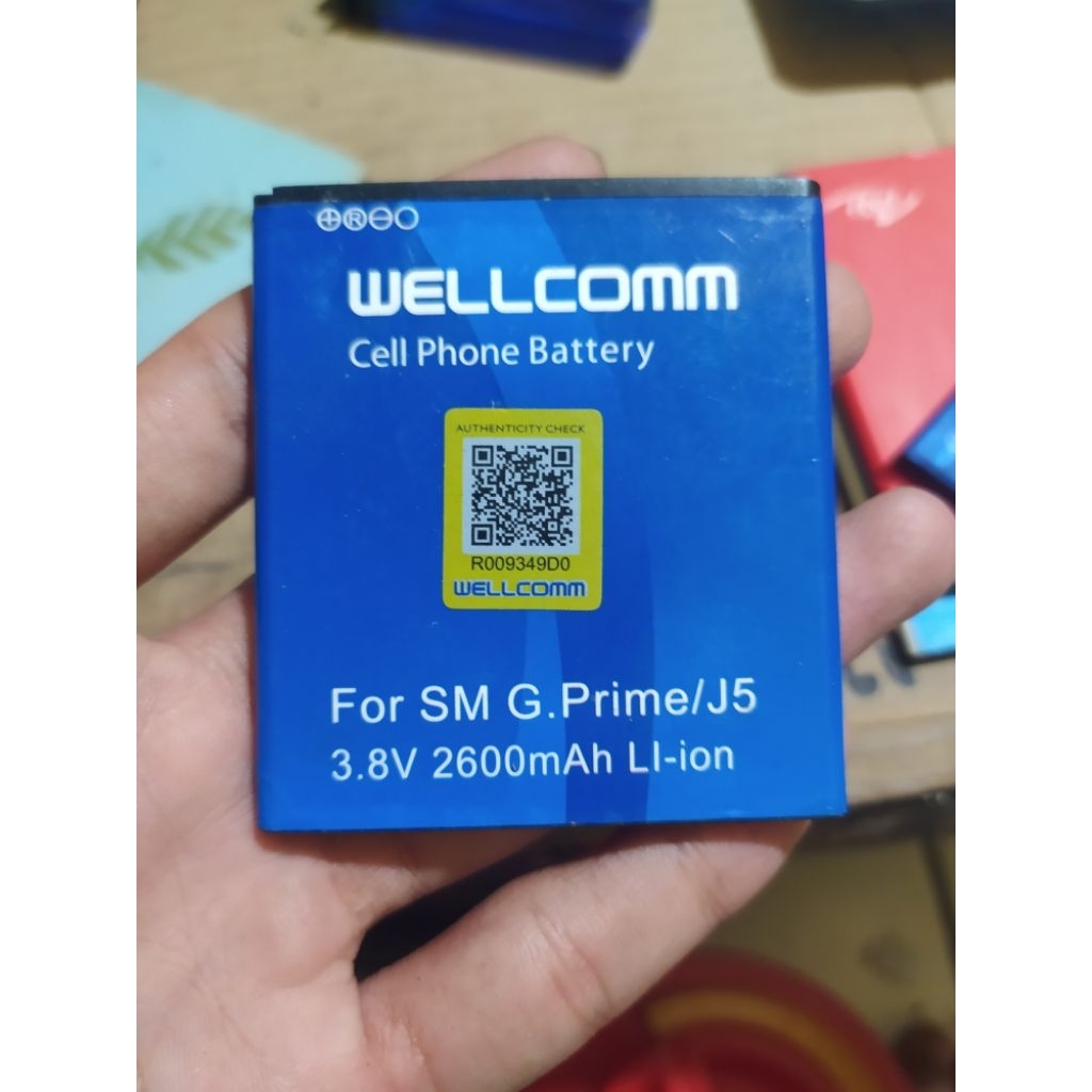 Baterai Samsung Grand Prime/J5 Double Power Second