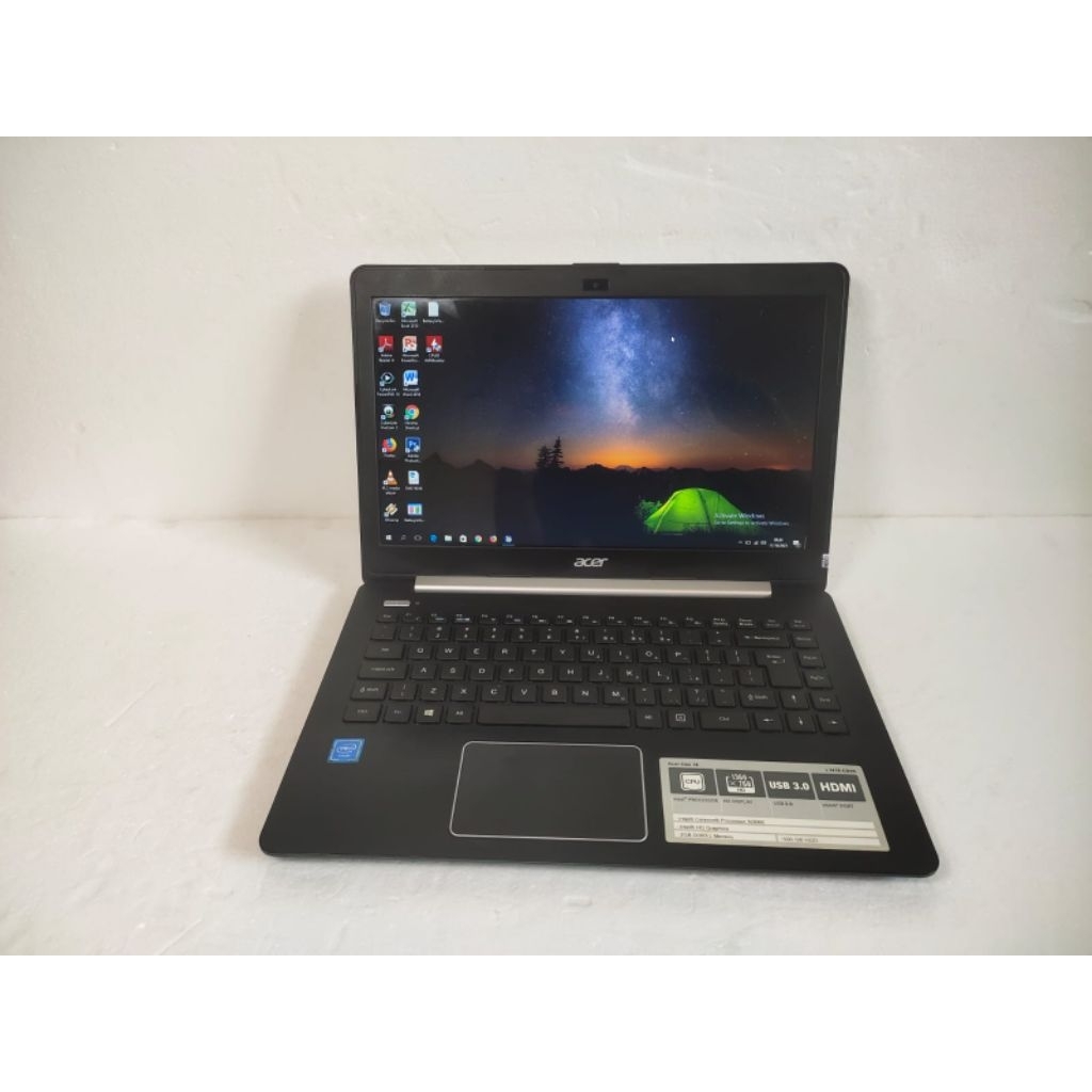 A1250 Laptop Acer one 14-L1410 Ram 2gb HDD 500gb intel Celeron-N3060 murah meriah Siap pakai