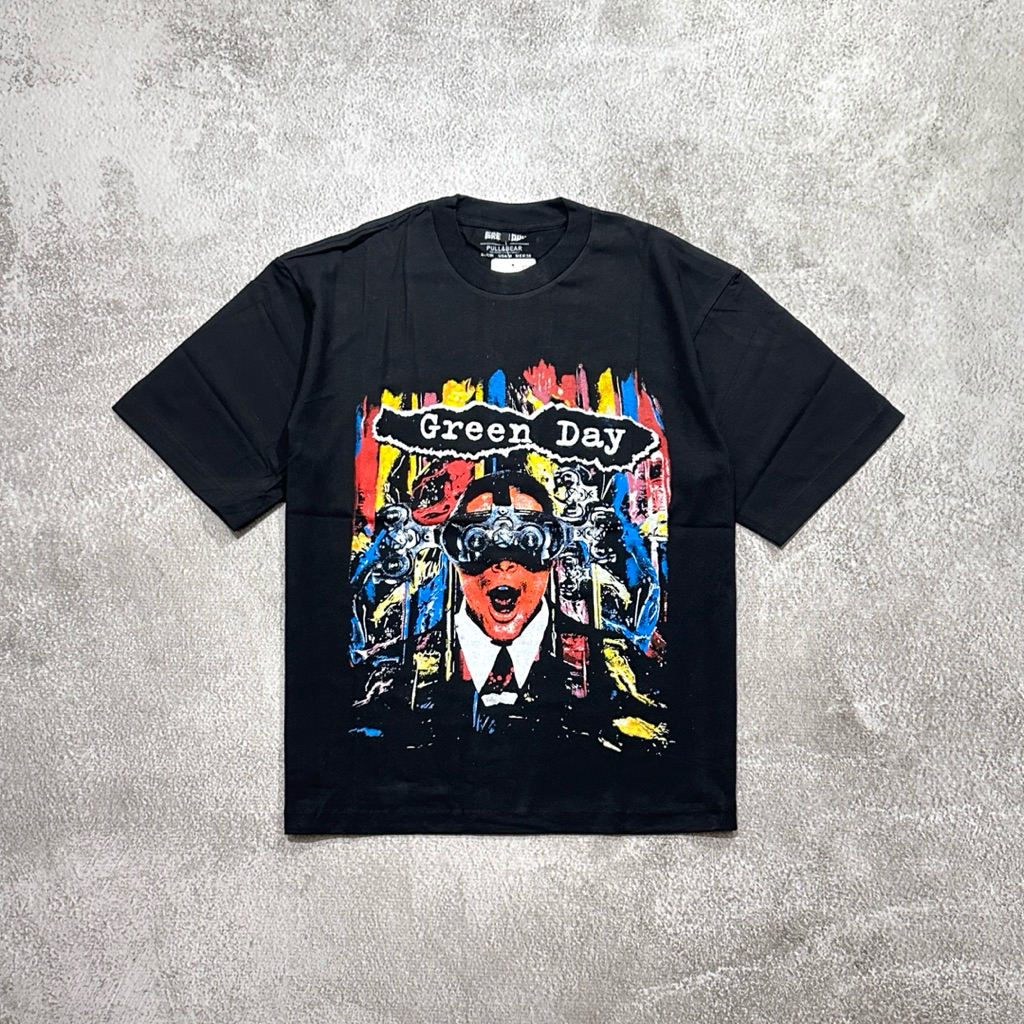 KAOS VINTAGE OVERSIZE / GREEN DAY FLOWERPOT