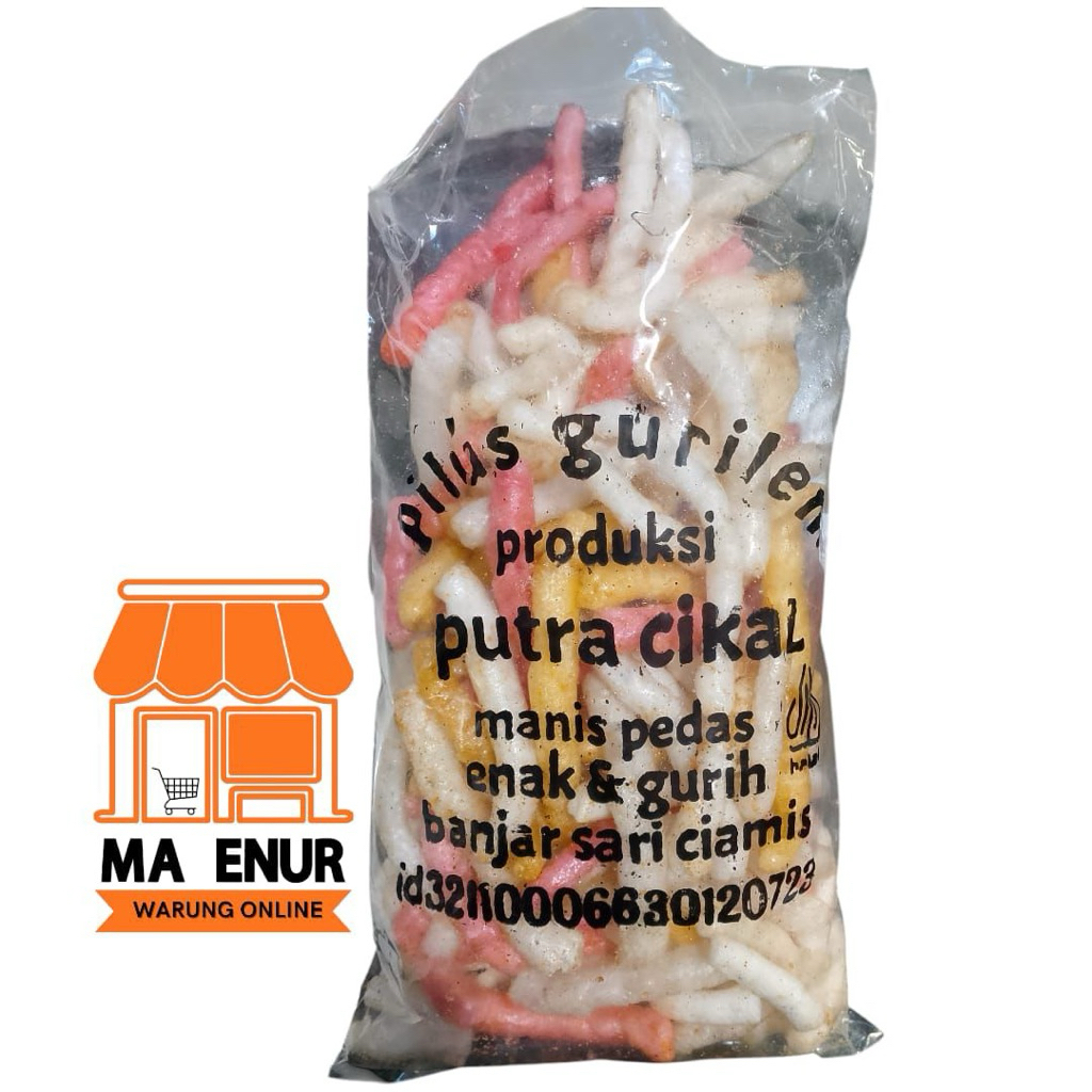 [ CEMILAN ] KERUPUK GURILEM KHAS CIAMIS RASA PEDAS MANIS GURIH