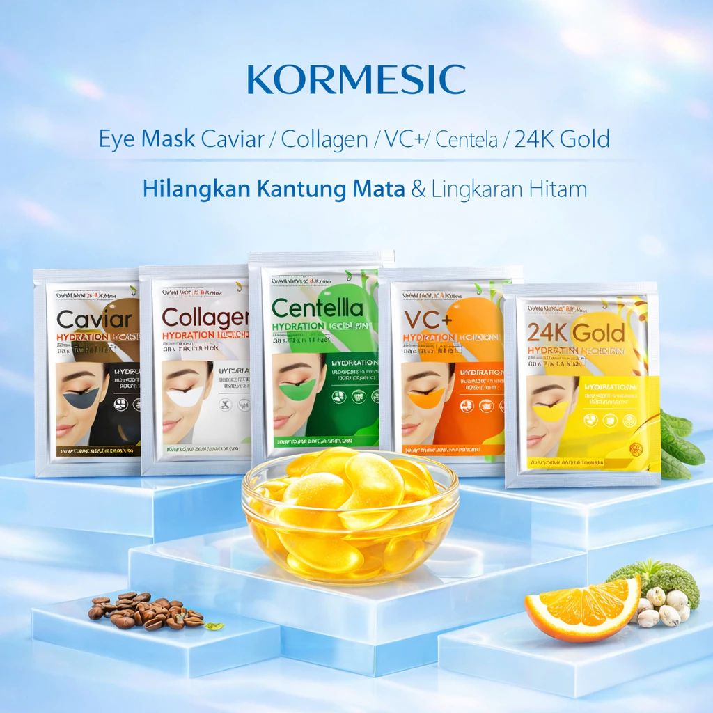 EYE MASK COLLAGEN CRYSTAL EYE MASK MASKER MATA GOLD