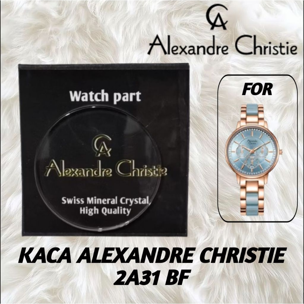 Kaca jam tangan Alexandre Christie 2A31 BF