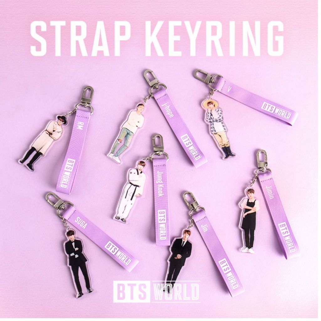 Strap Keyring BTS World