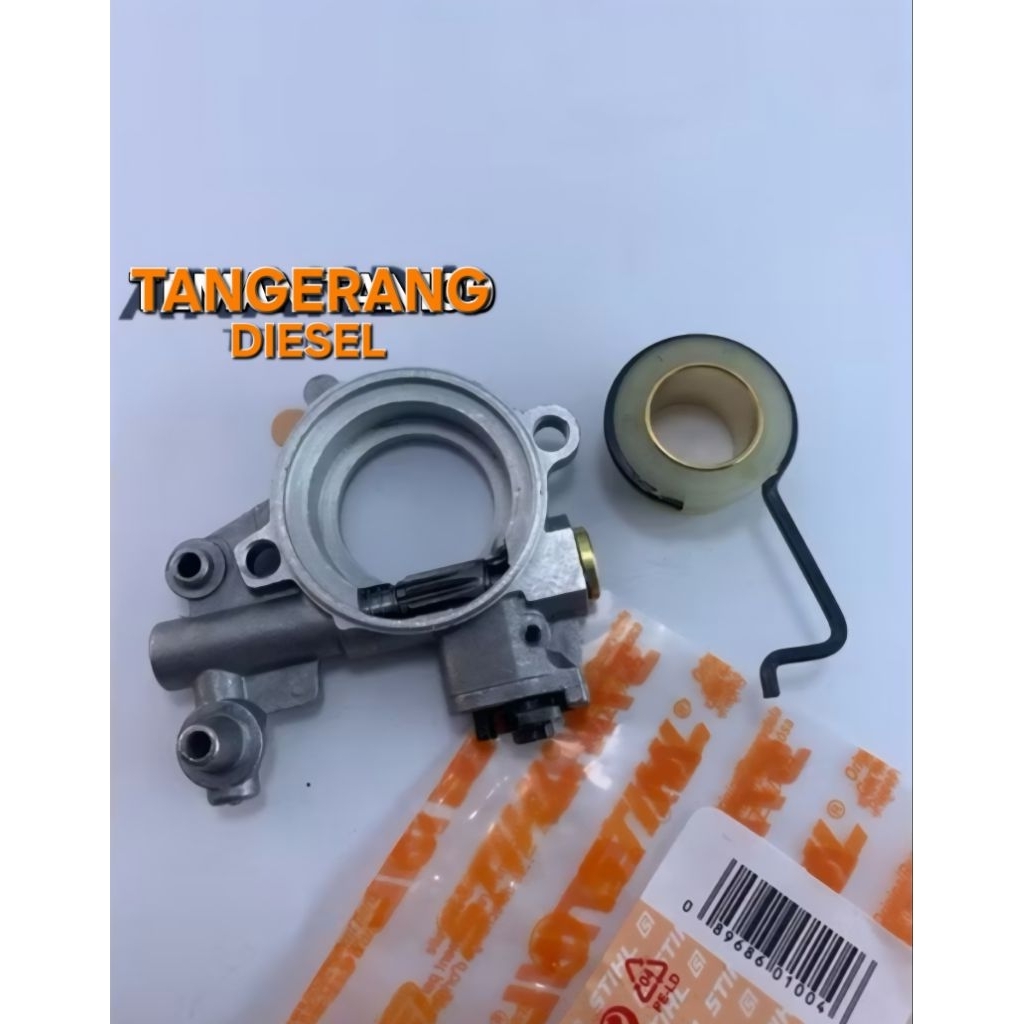Pompa Oli Set Worm Gear Mesin Senso MS-382 STIHL