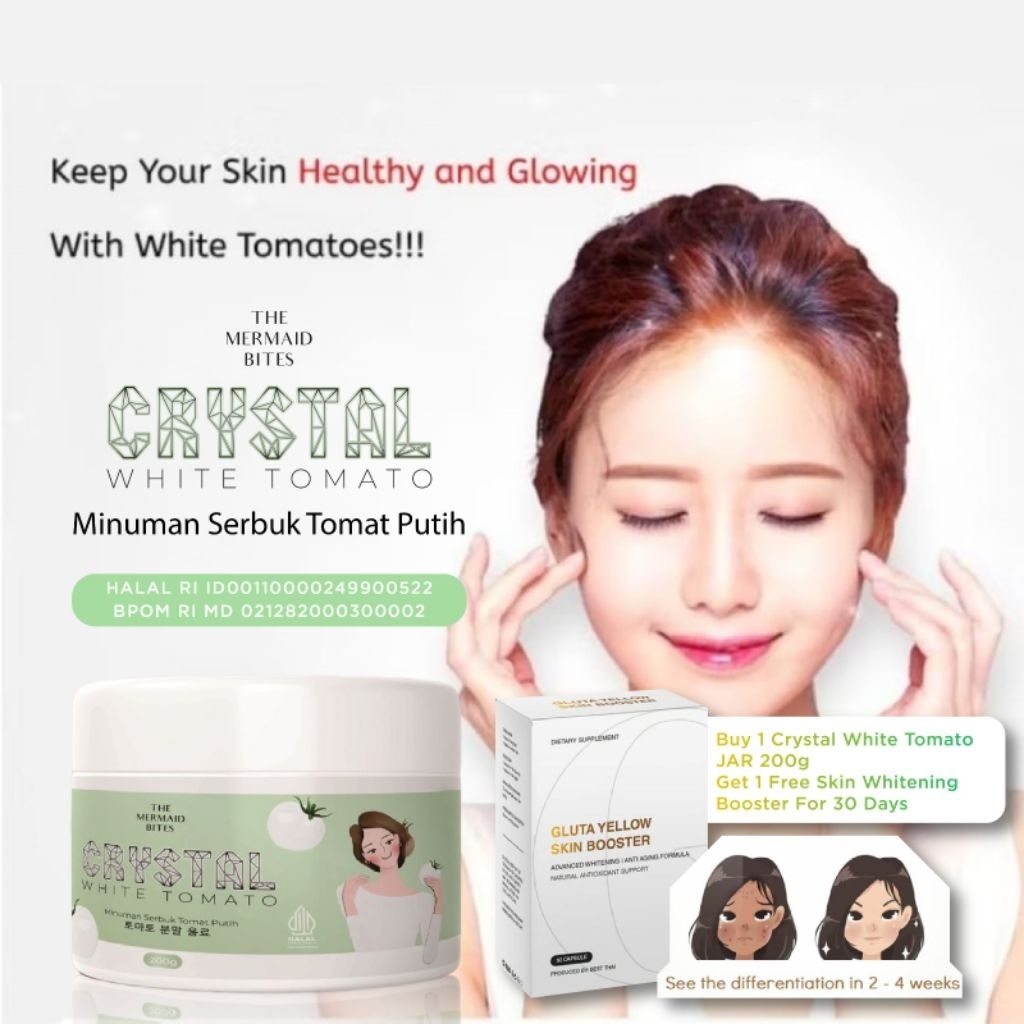 SUPPLEMENT CRYSTAL WHITE TOMATO