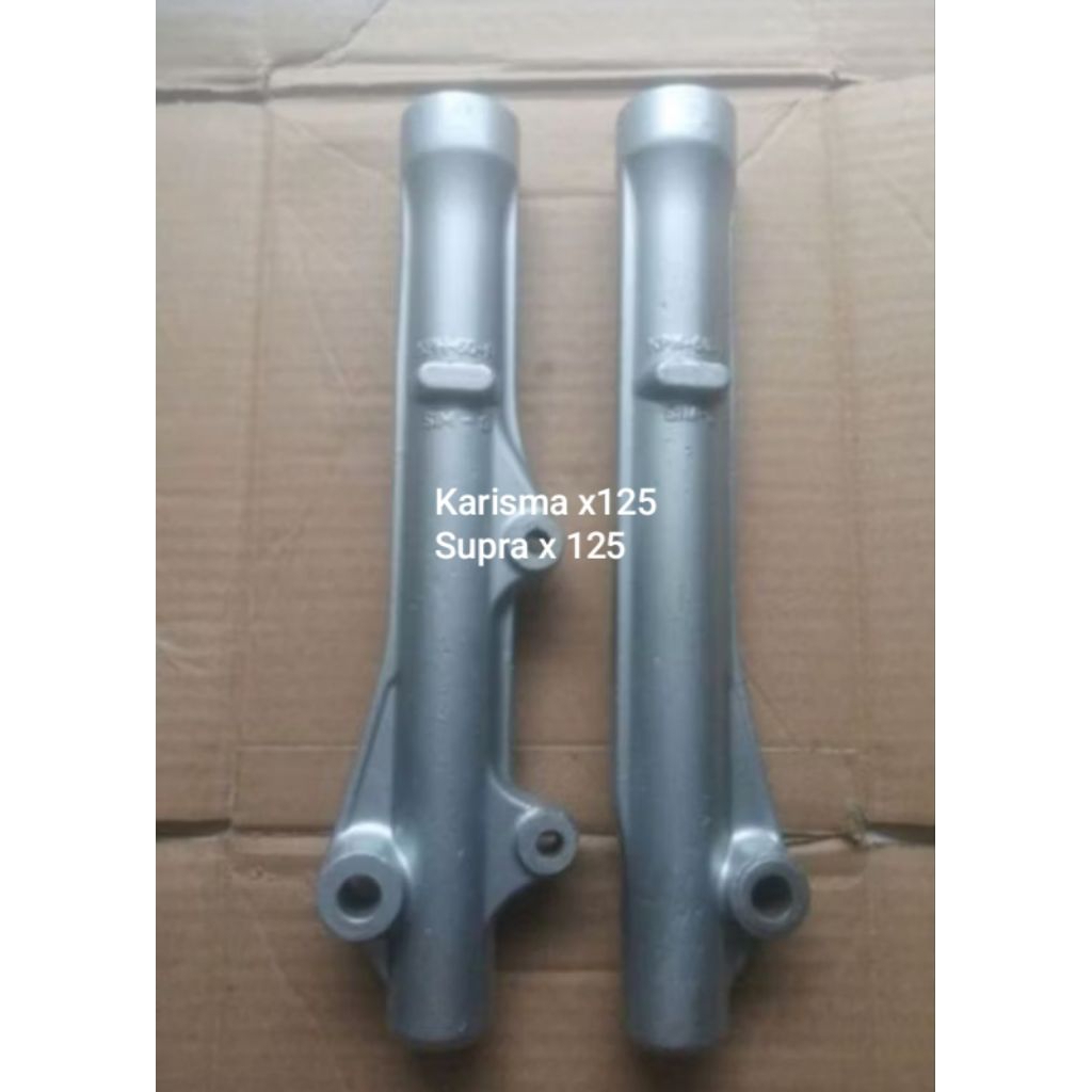 Bottom/Tabung Shock Depan. Karisma x 125 pnp Supra x 125. (Original)