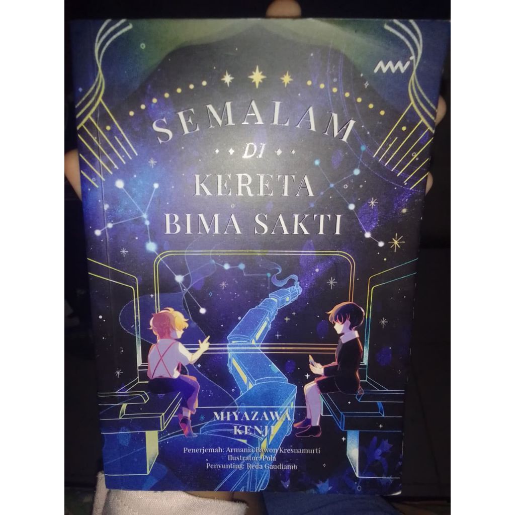 Preloved buku novel Semalam Di Kereta Bima Sakti