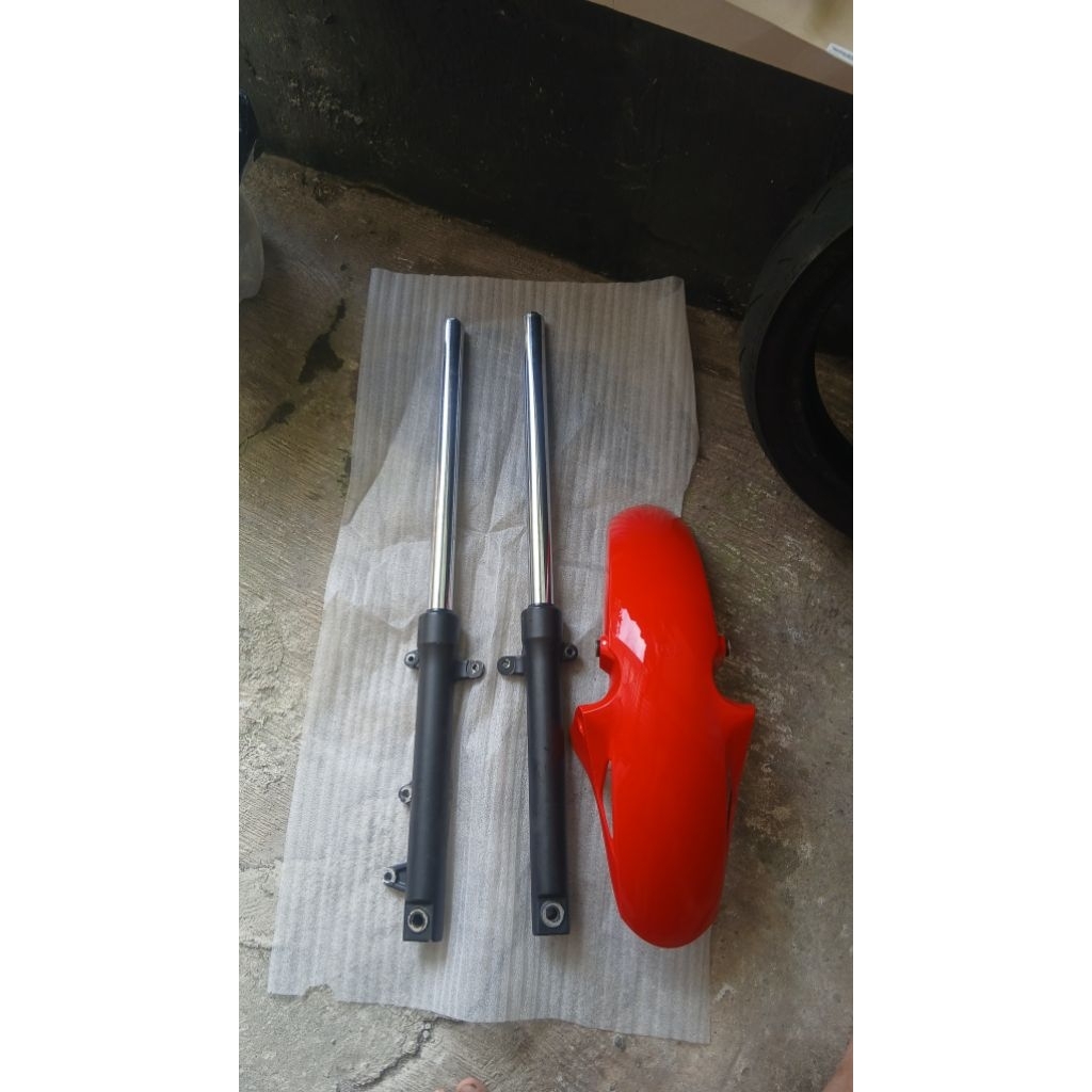shock depan cb150r old original copotan