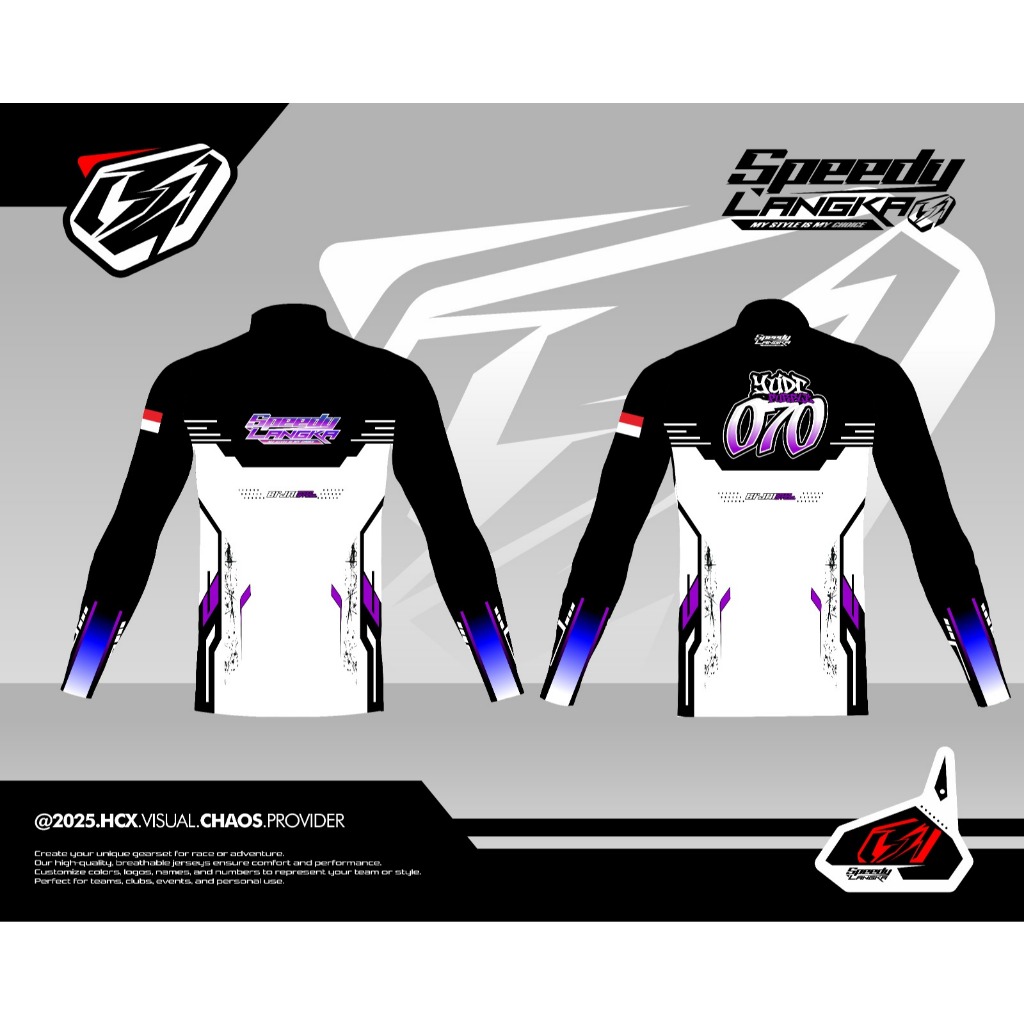 COSTUME JERSEY BALAP INNERSUITE BALAP RACING DRAGRACE & DRAG BIKE FREE DESAIN SPEEDY LANGKA