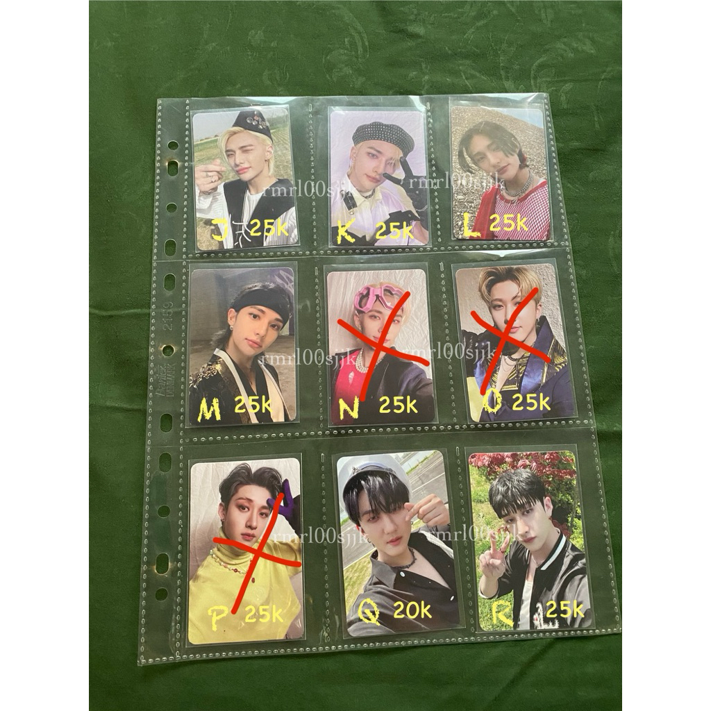 PHOTOCARD PC OFFICIAL STRAYKIDS