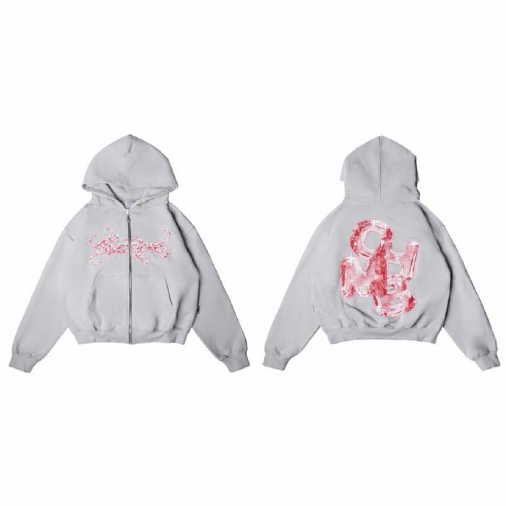 ZIPPER BOXY CHMB CRIMSON