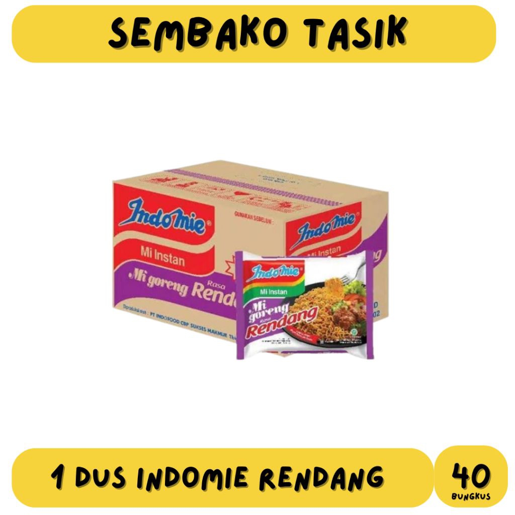 1 DUS INDOMIE GORENG RENDANG