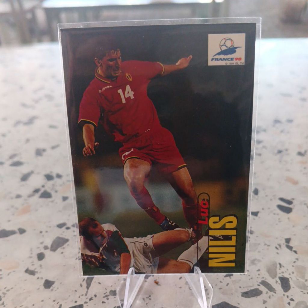 kartu bola panini world cup 1998 Belgia