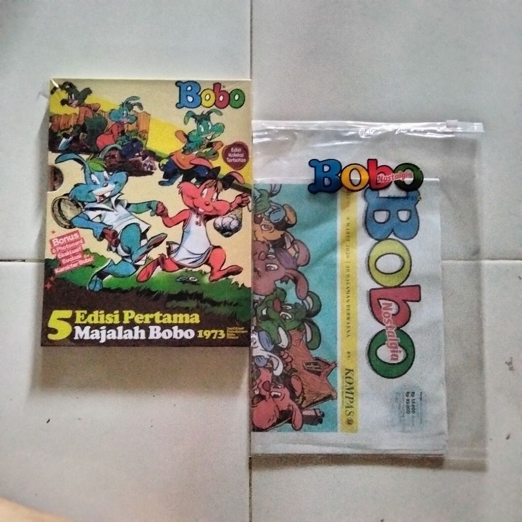 Majalah Nostalgia 5 Edisi Pertama Majalah Bobo 1973 - Tabloid Bobo Nostalgia