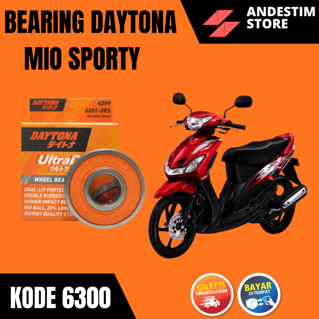 Bearing laher daytona yamaha mio sporty original 6300-2RS