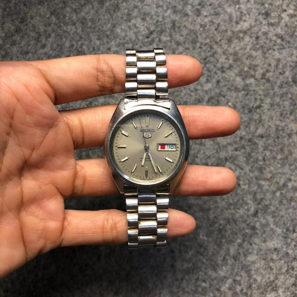Jual jam tangan seiko 5 second automatic original