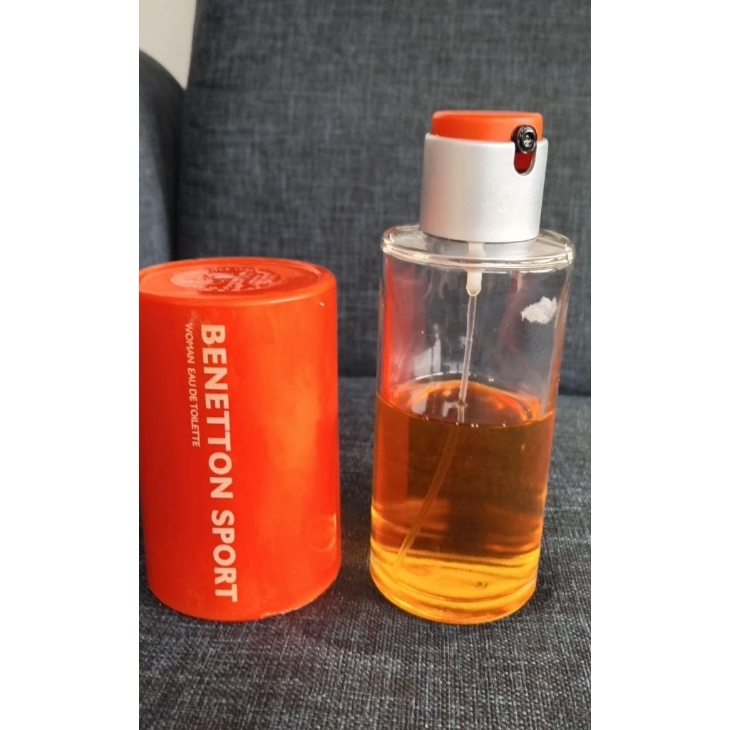Preloved Original Parfum Benetton Sport Woman EDT TESTER TANPA BOX