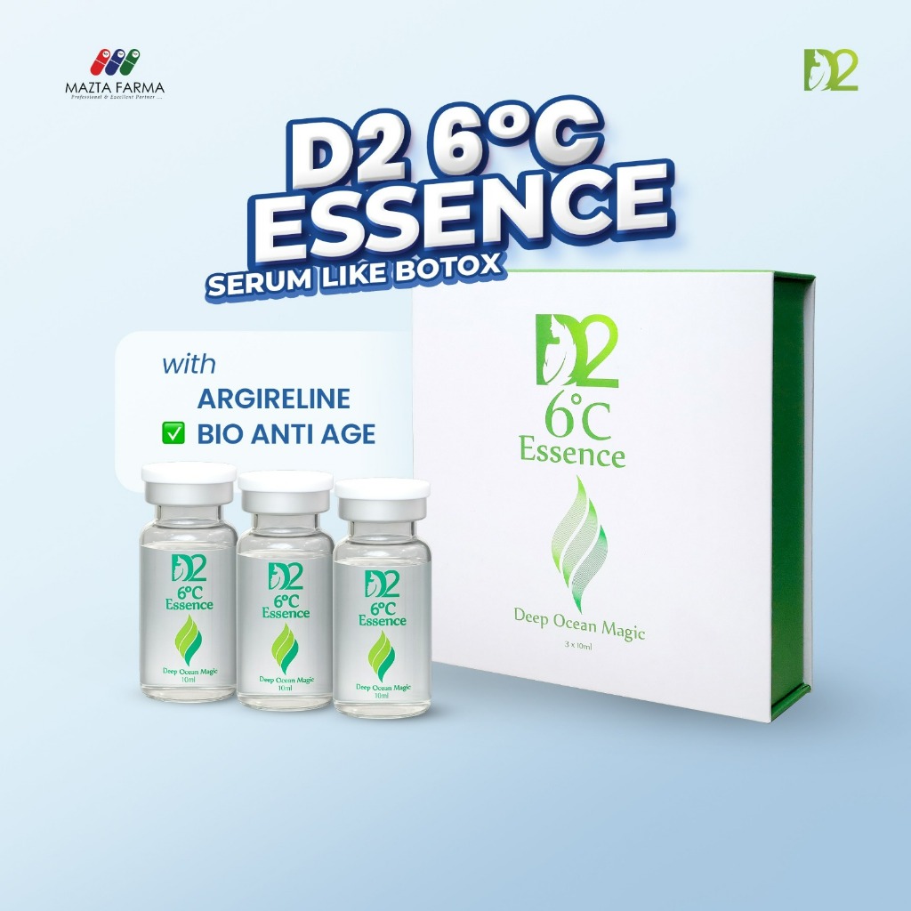 D2 6° C Essence - Serum Essence Like Botox (Set isi 3)