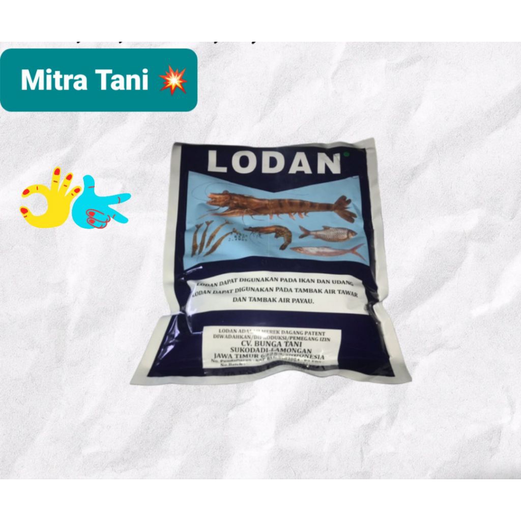 lodan pakan udang 500gr