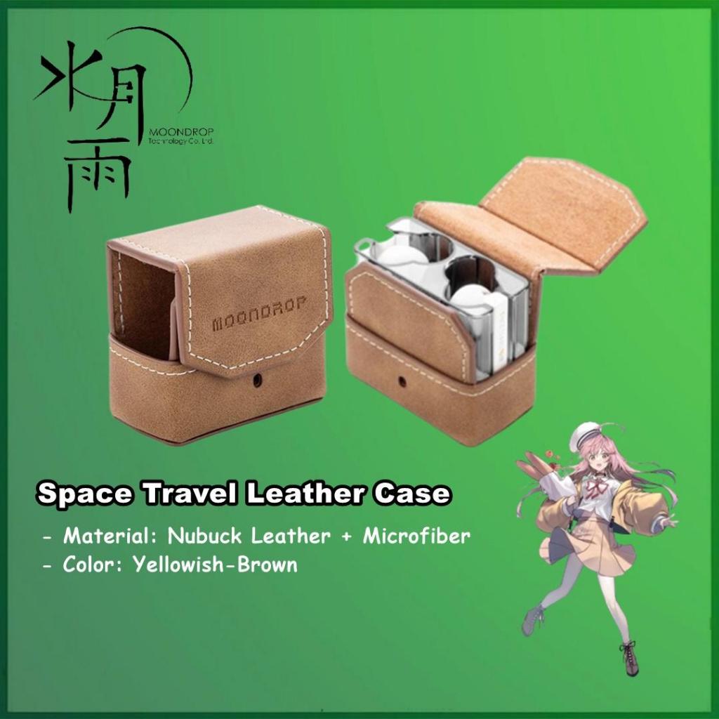 Moondrop Space Travel Leather Case / Transparant - Protective Case SpaceTravel