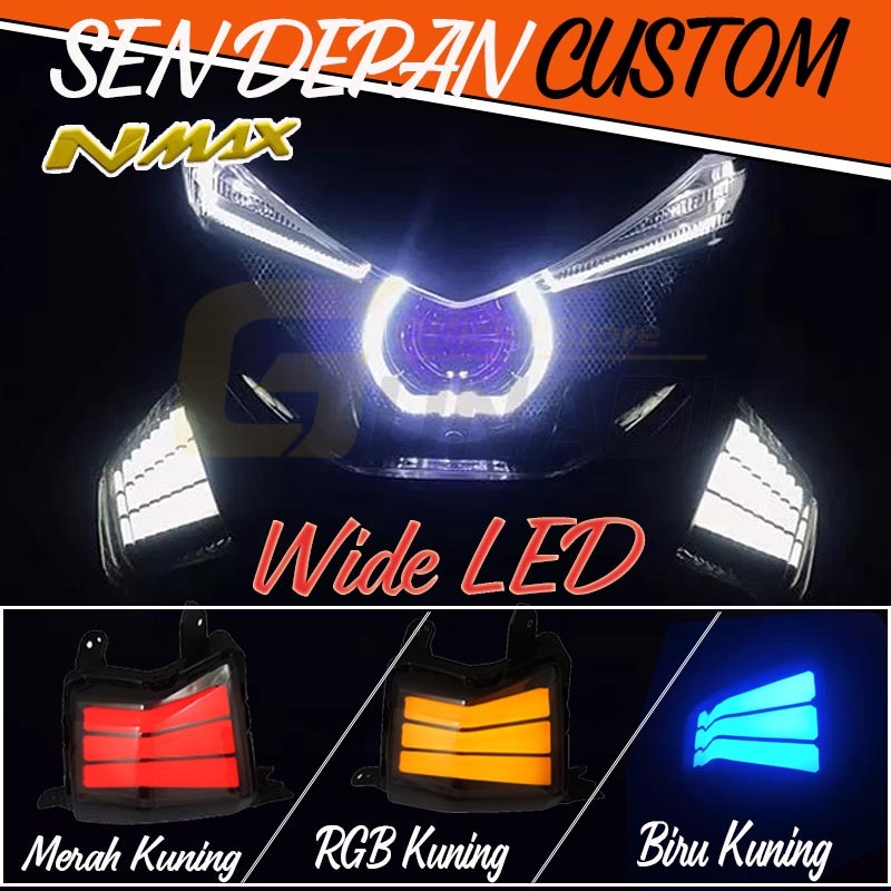 Lampu Sen Depan NMAX Sein Led Model Wide Pnp NMAX Old