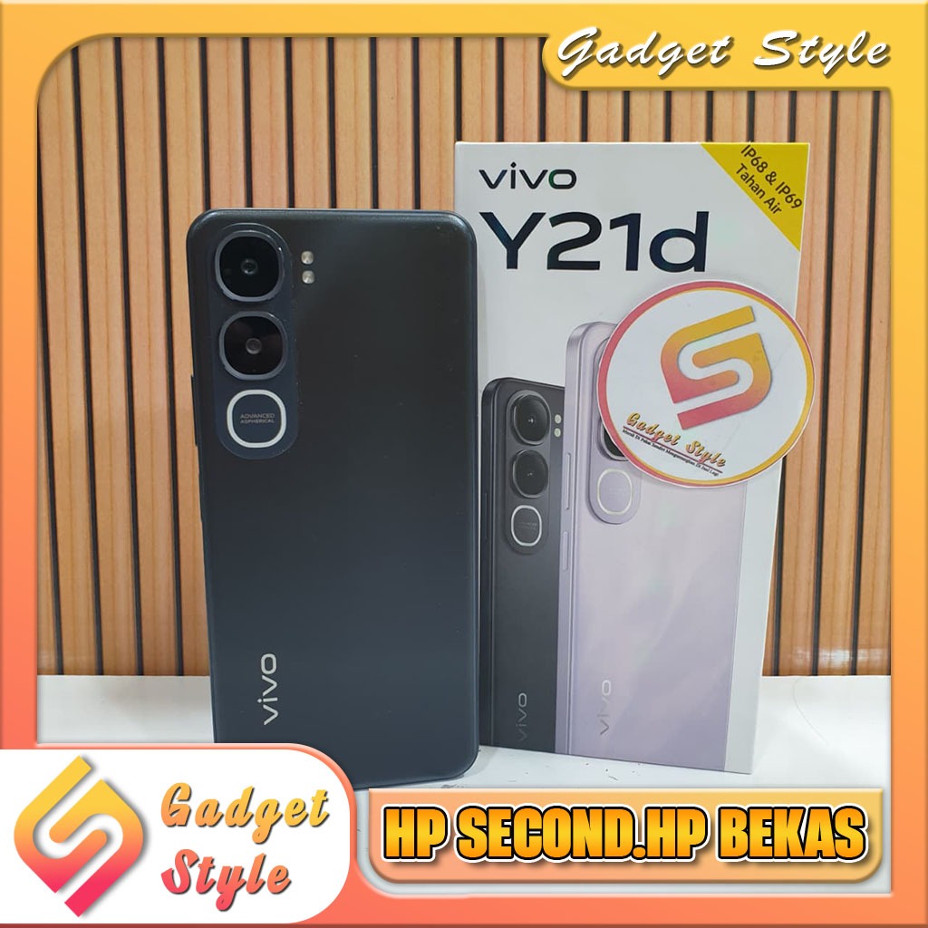 Vivo Y21d Ram 6/128GB | Ram 8/128GB Second Resmi Gadget Style Store