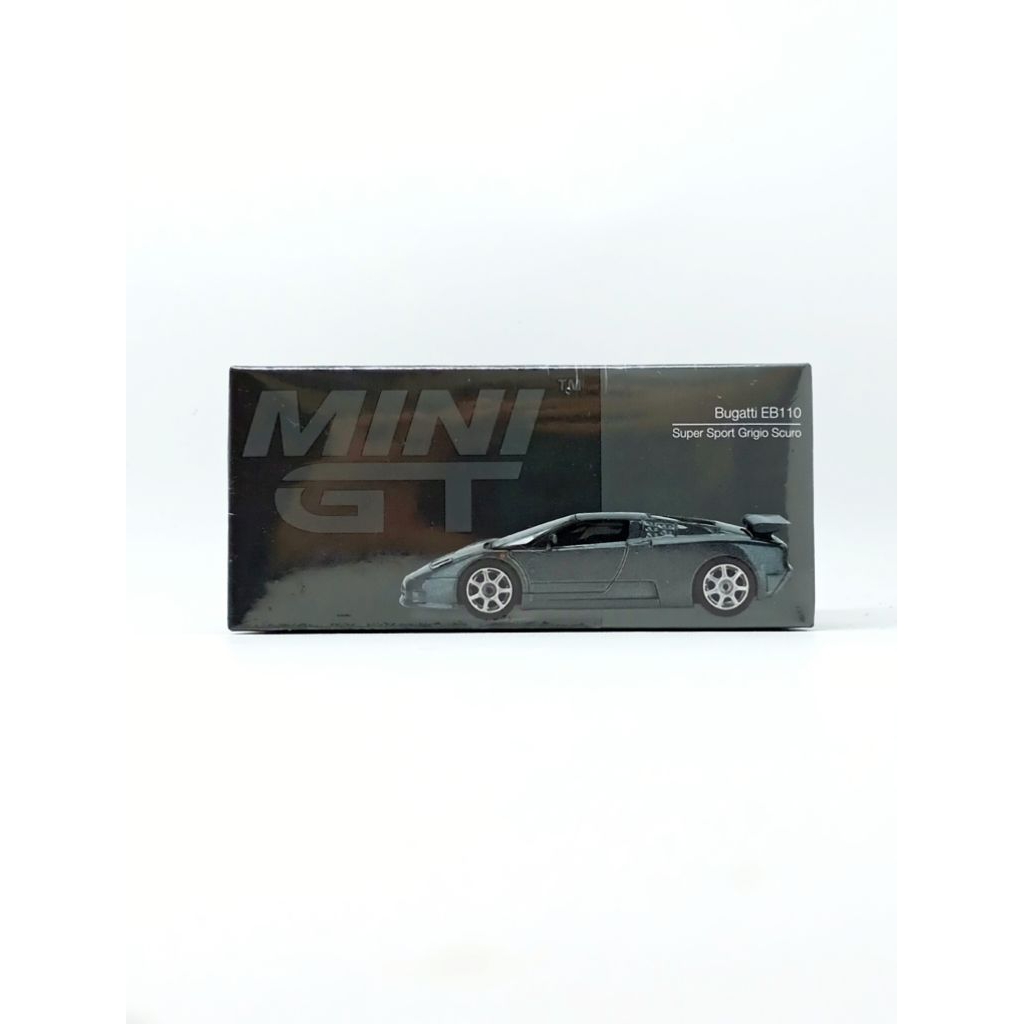 Mini GT Bugatti EB110 Super Sport Grigio Scuro SEALED