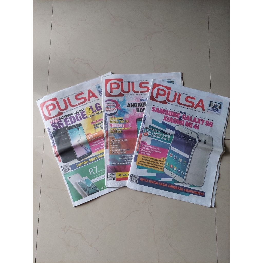 Koran Tabloid Pulsa Edisi Lama Lengkap Tanpa Sobekan