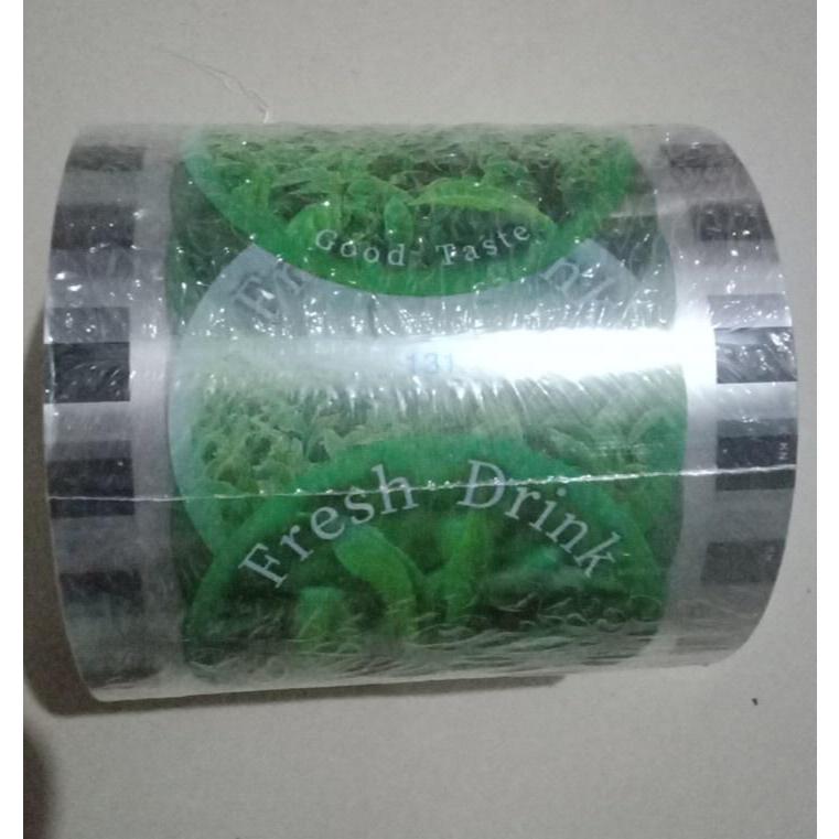 Plastik SealCup Motif, Seal cup Gelas, tutup gelas 1000 Pcs