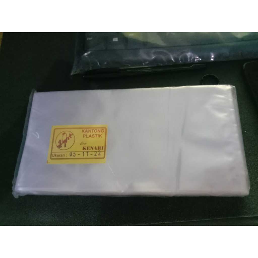 plastik pp 11x22 tebal 05