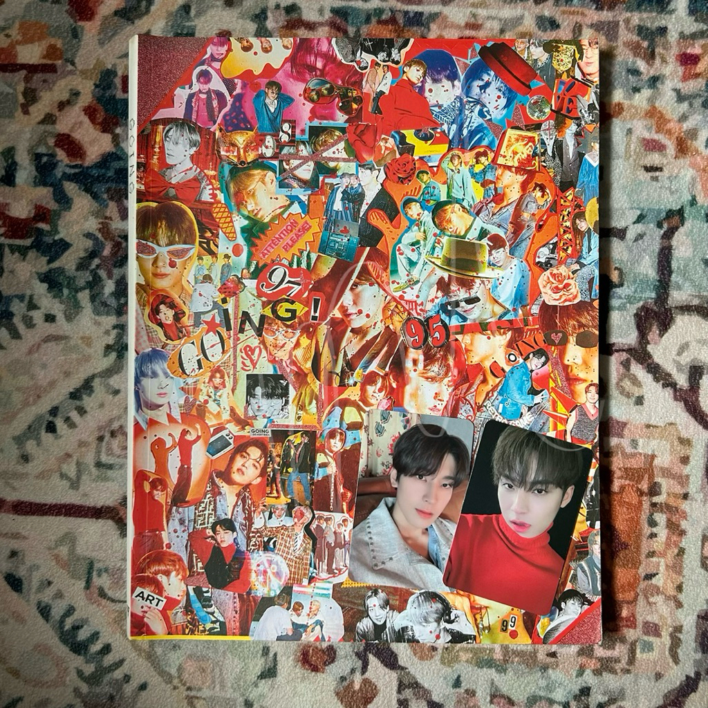 going magazine gomagz vol. 1 + pc wonwoo mingyu