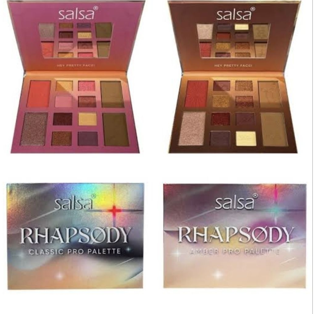 SALSA RHAPSODY FACE PALETTE COSMETIC