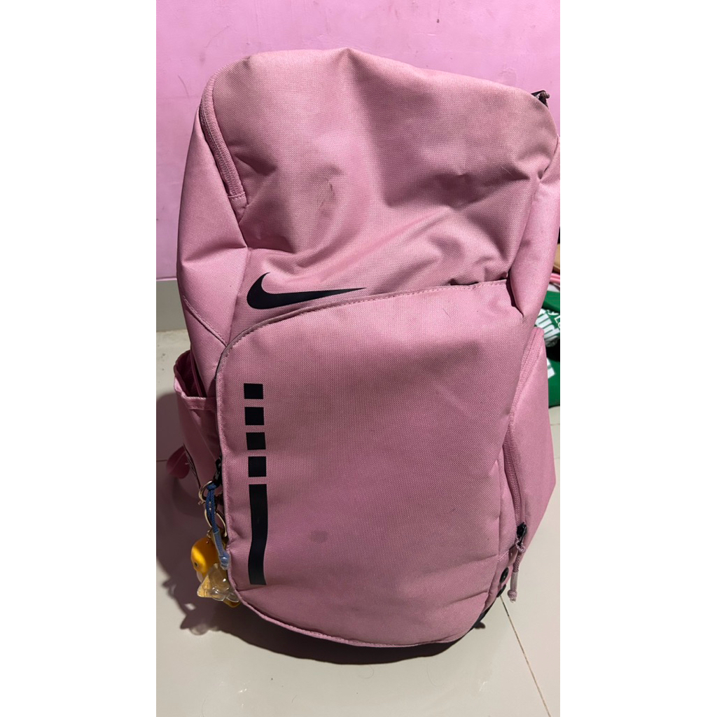 nike elite backpack pink
