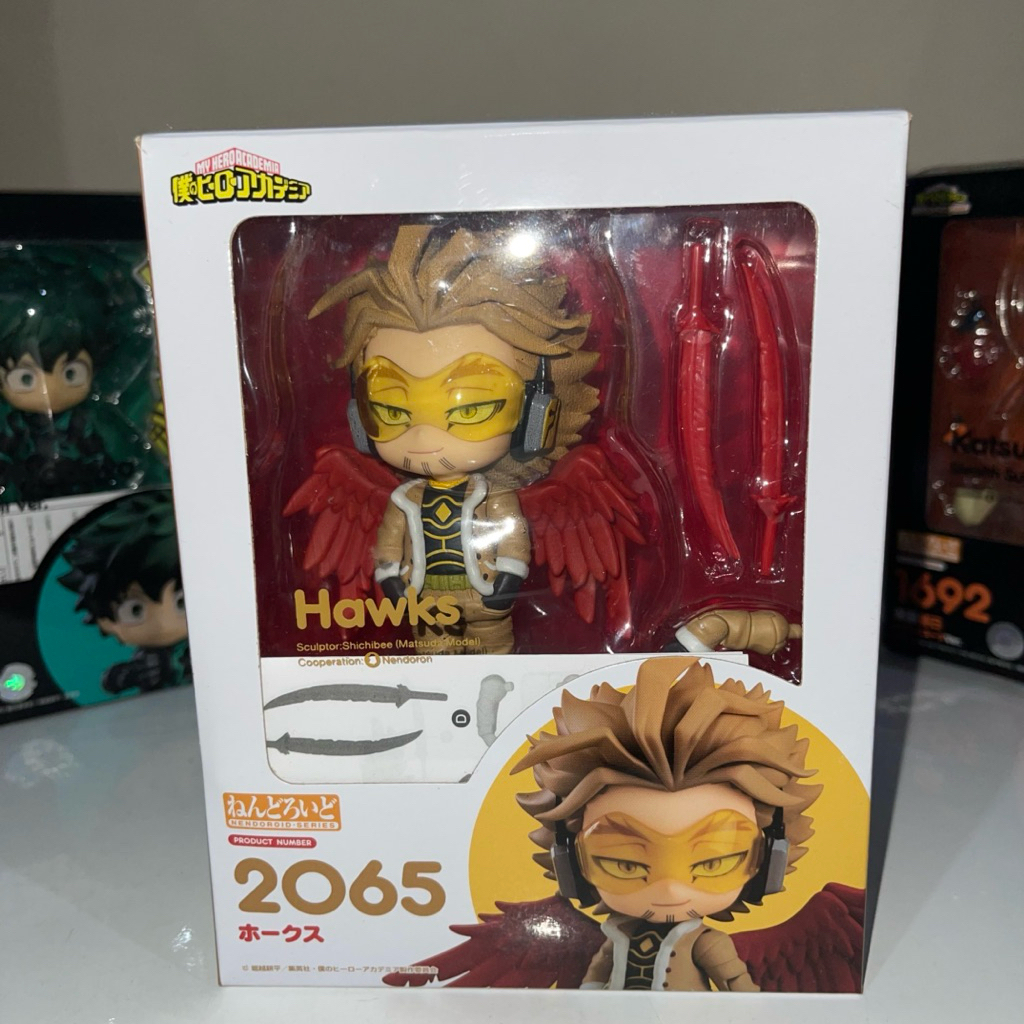 (ORI/LIKE NEW) Nendoroid Hawks | My Hero Academia, GSC Good Smile Company No. 2065