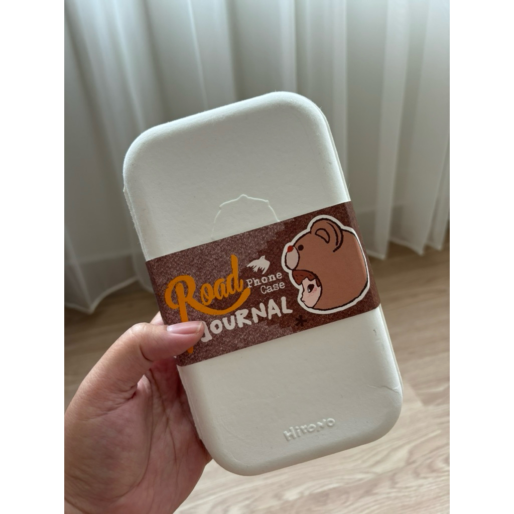 Pop Mart Hirono Road Journal Series Phone Case for Knitted for iPhone 17 Pro