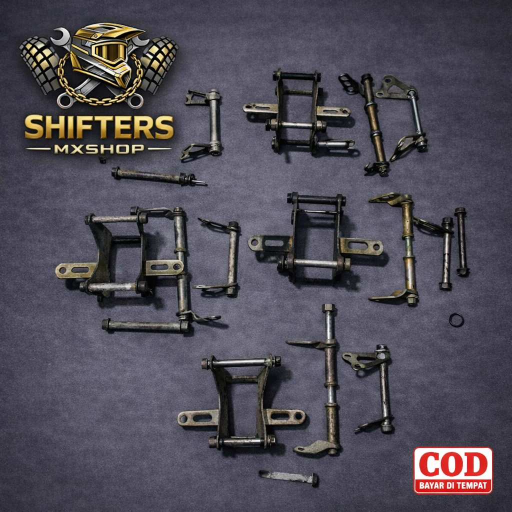 Bracket dudukan mesin klx150 original copotan -Bracket mesin klx150 original