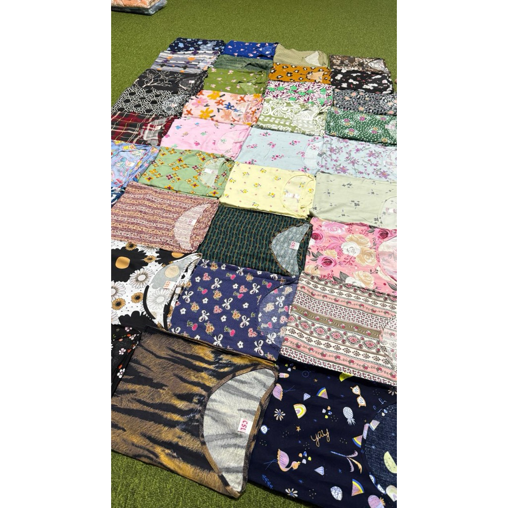 Daster habel csl panjang selutut dan semata kaki (bahan rayon)