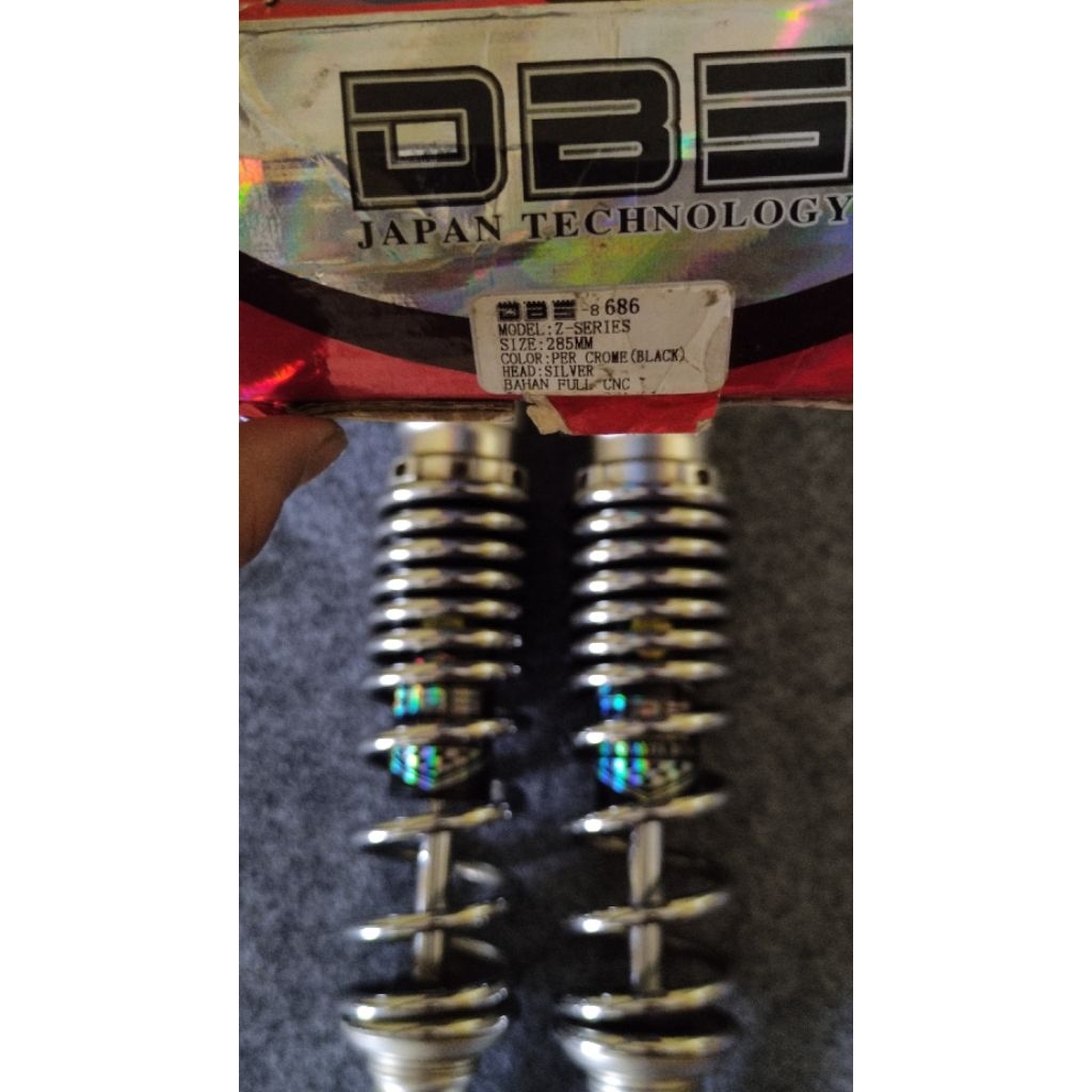 SHOCK DBS belakang Non Tabung 285mm AEROX NEW