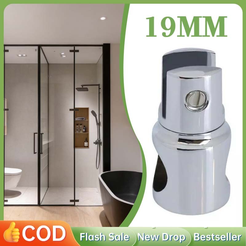 Penjepit Pipa Ke Kaca 19mm Tube To Glass Connector Konektor Braket Kaca Glass Clamp Holder Connector