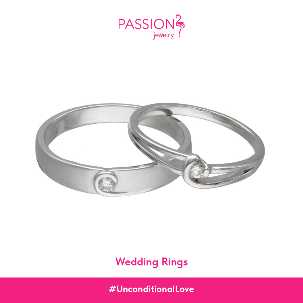 Passion Jewelry - Cincin Kawin Emas 18K CKS0643