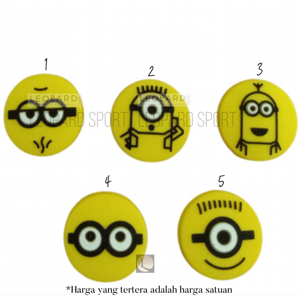 Tenis Dampener Wilson Minion Tennis Racket /Peredam Raket