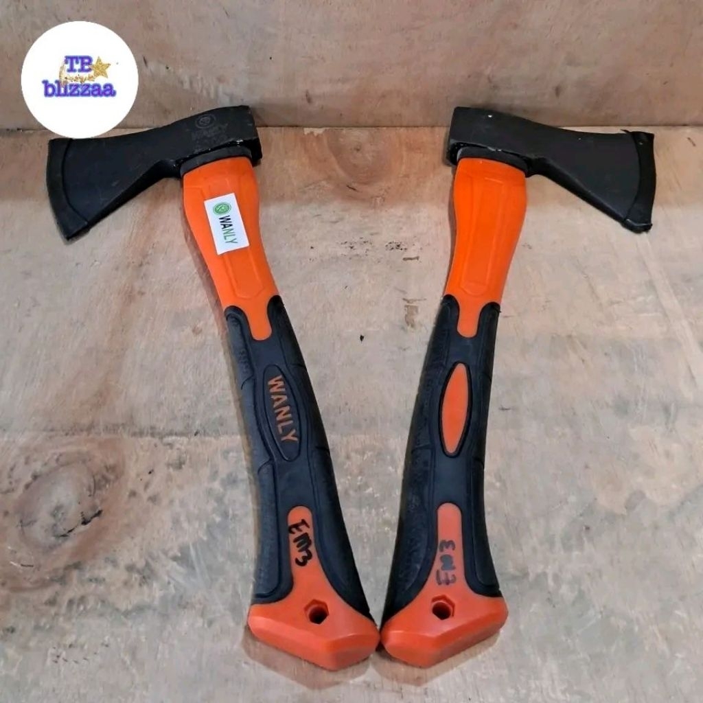 Kapak Baja Kapak 600gram Kampak Baja Kapak 600g Kapak Baja Gagang Fiber High Quality Kapak Baja