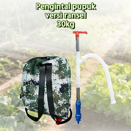 30 Kg Alat pemupuk Alat Tabur pupuk Padat ckempu kocor ALAT SIRAM KOCOR TANAMAN PUPUK _Tas Ransel Ko