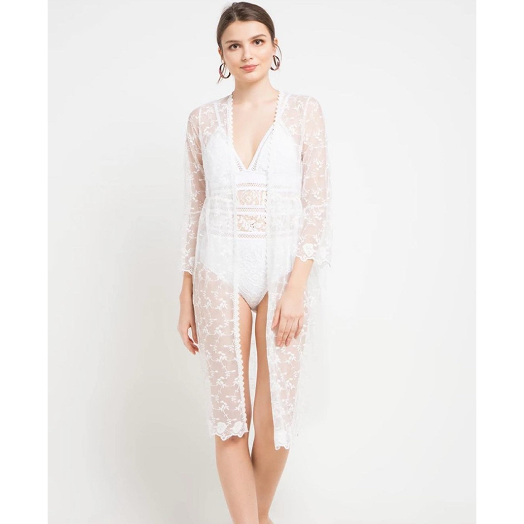 Preloved robe weddinv bride lace