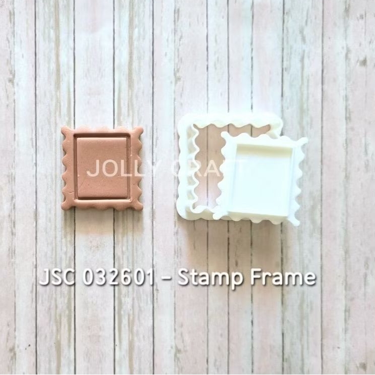 Clay Cookie cutter STAMP FRAME