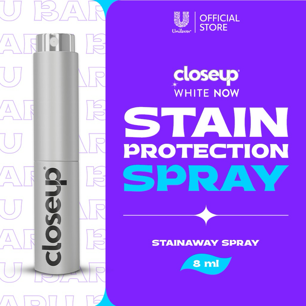 Close Up CloseUp Spray White Now Pemutih Gigi 8ml segel dgn box