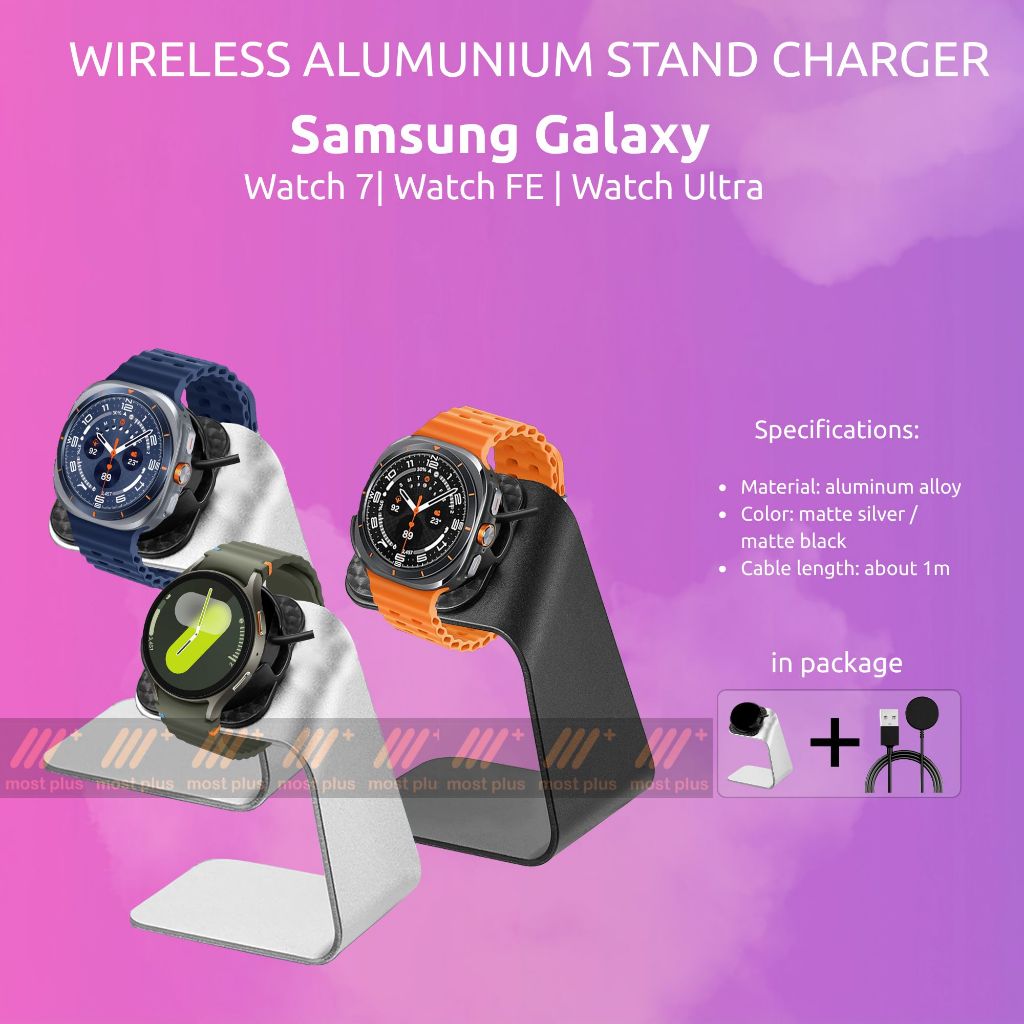SAMSUNG GALAXY WATCH 7 WIRELESS MAGNETIC STAND CHARGER / WATCH FE / WATCH ULTRA - WIRELESS STAND CHA