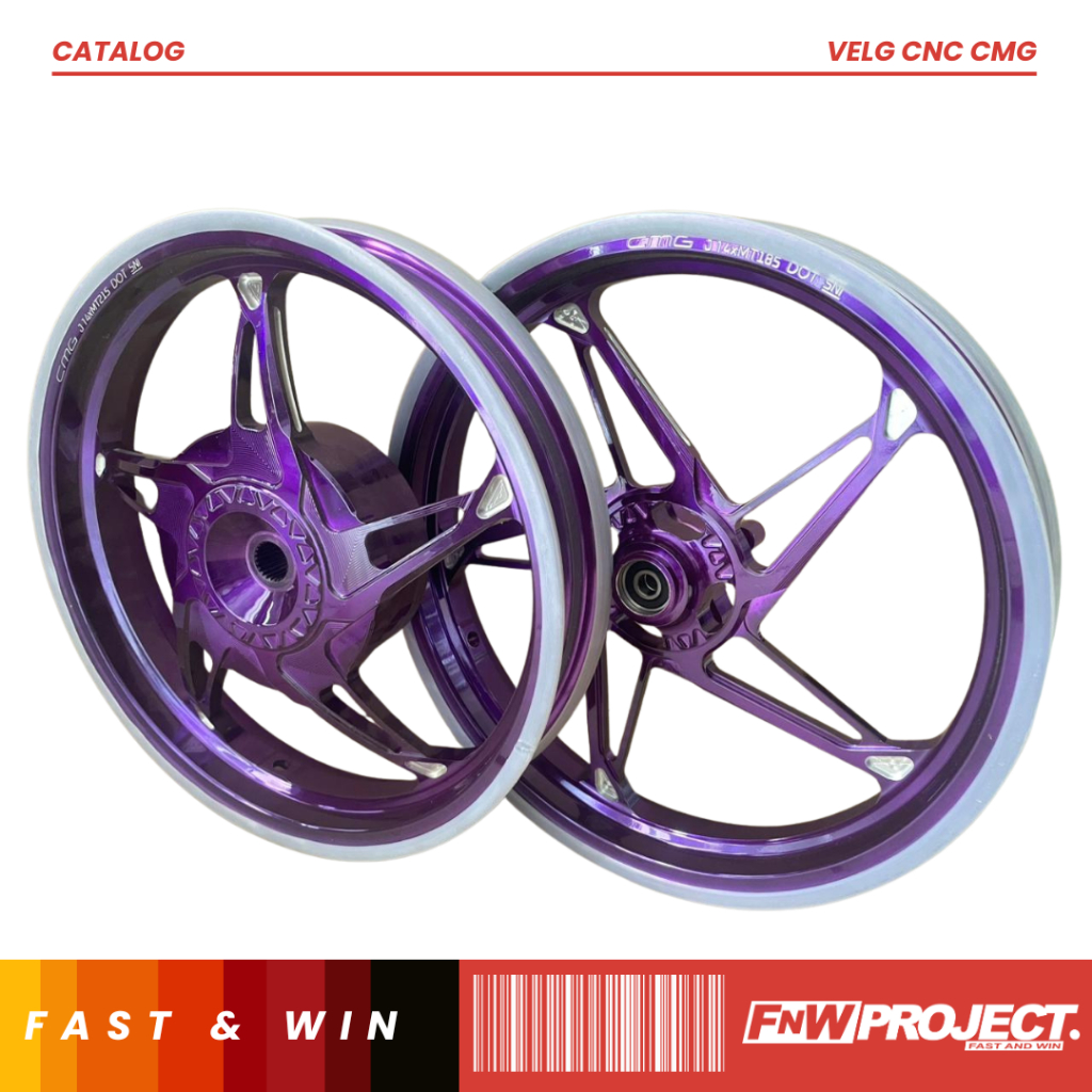 CMG VELG CNC BINTANG HONDA VARIO RING 14