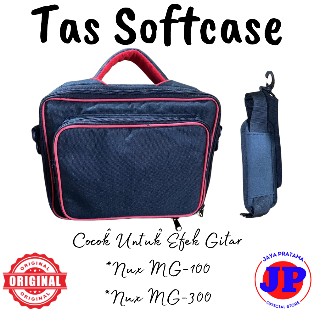 Efek Gitar Nux Tas Efek Gitar Nux MG300 MG100 Universal Softcase MG-100 MG-300 Nux MG300 MG100 Unive