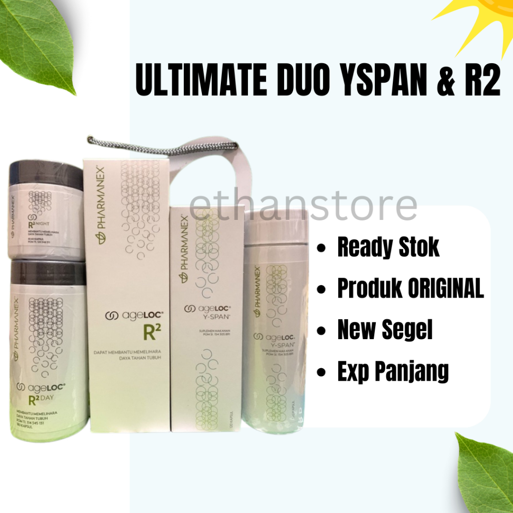 Suplemen Duo Ultimate COMBOO Y-Span & R2 Original Asli ED 2026